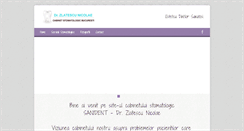 Desktop Screenshot of cabinet-stomatologic-bucuresti.com